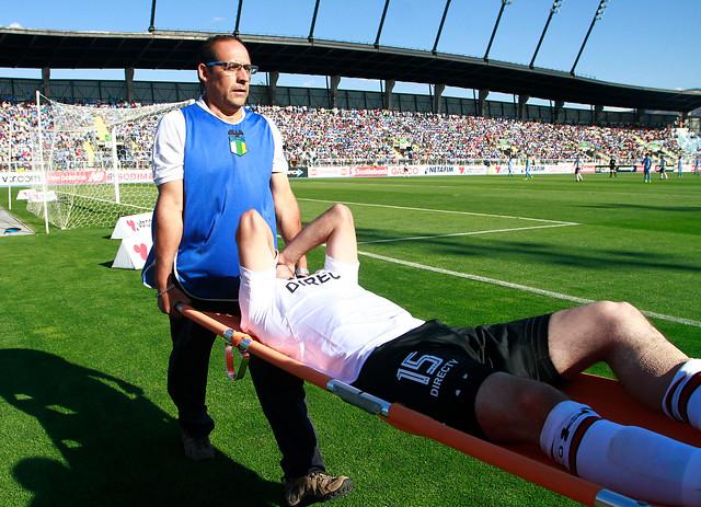 Michael Ríos sufrió una dura lesión durante su estadía en Macul.
