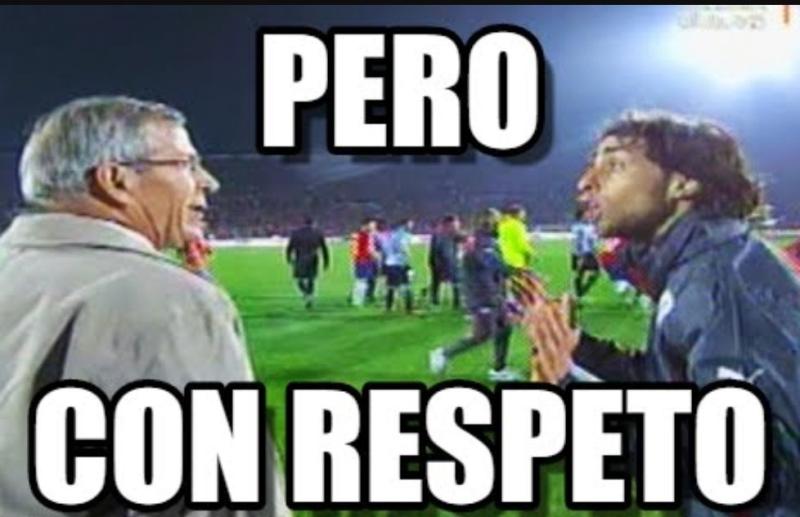 Jorge Valdivia fue el protagonista de todos los memes con su famosa frase "Pero con respeto".