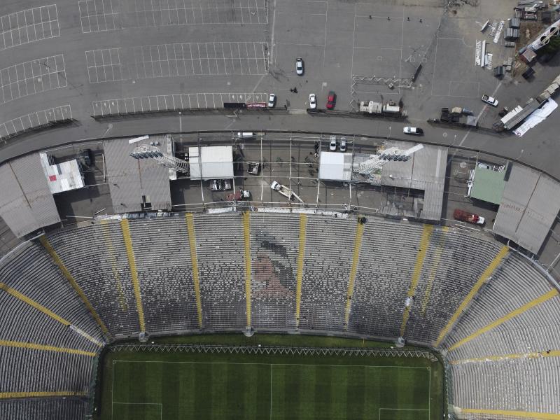 Colo Colo sigue con los trabajos en el sector Cordillera en el Estadio Monumental