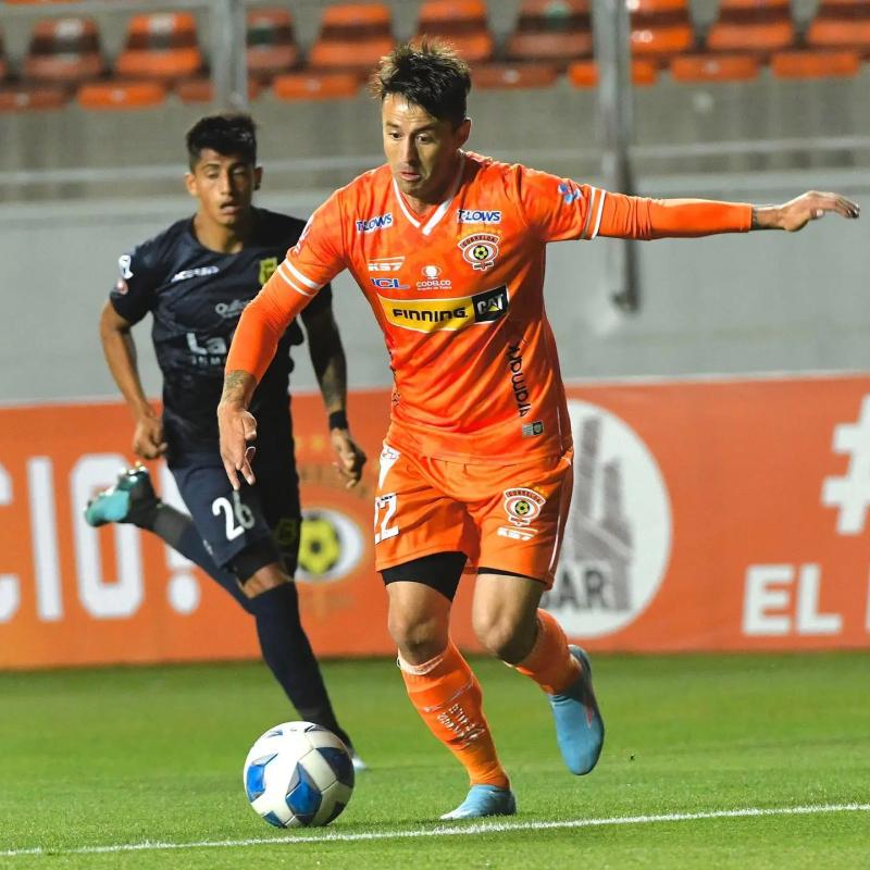 Roberto Gutiérrez ha marcado en Primera B y Copa Chile junto a Cobreloa.
