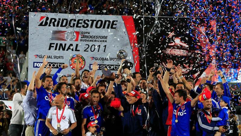 Esteban Conde ganó la Copa Sudamericana 2011 con Universidad de Chile.