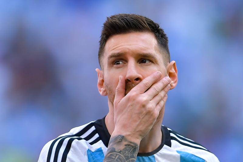 Messi tras á derrota de Argentina ante Arabia Saudita.
