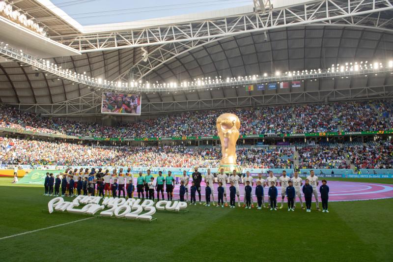 Camerún vs. Serbia - Photosport.