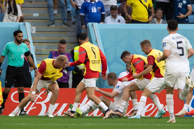 Camerún vs. Serbia - Photosport.