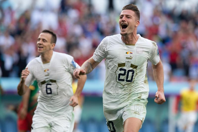 Camerún vs. Serbia - Photosport.