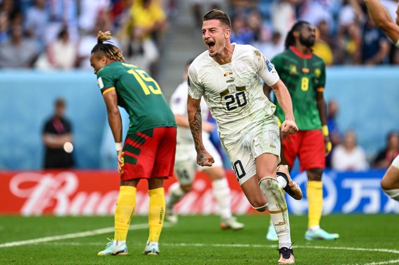 Camerún vs. Serbia - Photosport.