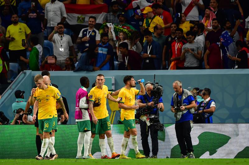 Australia vs. Dinamarca en el Mundial