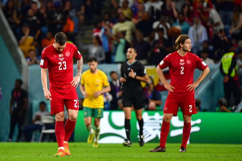 Australia vs. Dinamarca en el Mundial