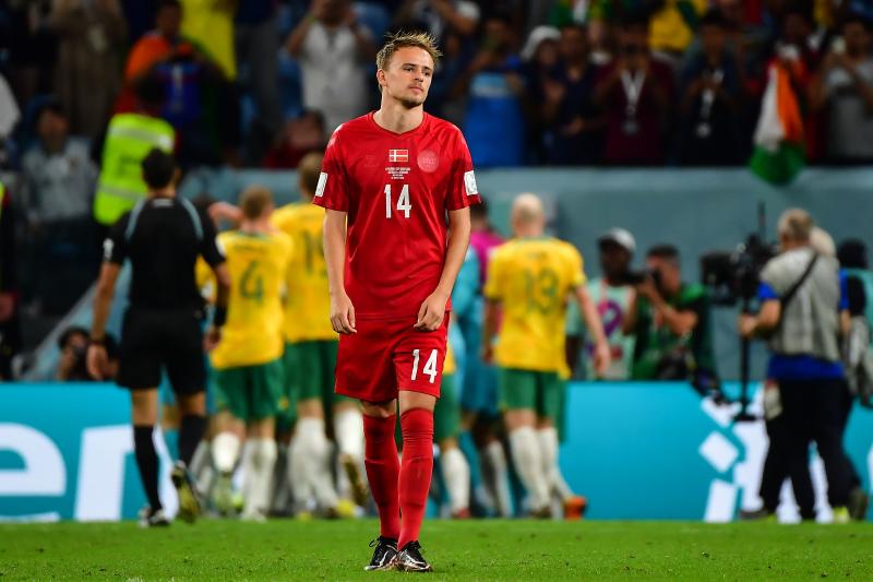 Australia vs. Dinamarca en el Mundial