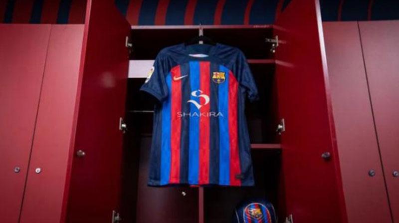 Esta sería la camiseta que habría desatado la molesta en Clara Chía y que obligó la sorpresiva salida de Gerard Piqué.