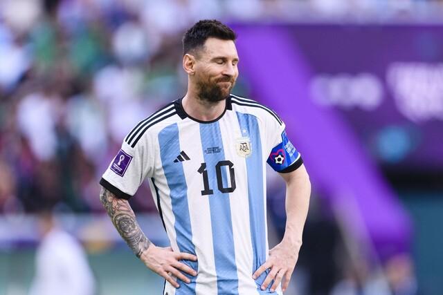 Lionel Messi tras la derrota de Argentina por 2-1 ante Arabia Saudita en el Mundial Qatar 2022.