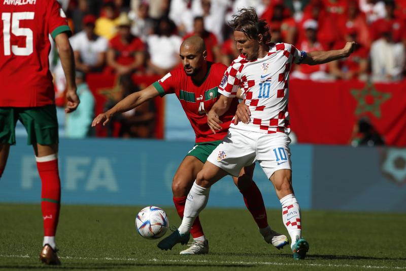 Marruecos vs. Croacia - Photosport.