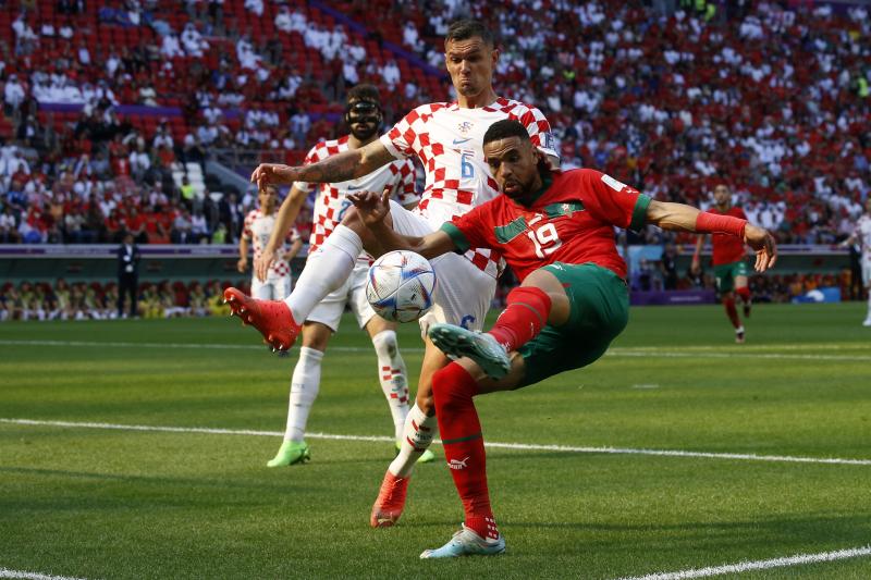 Marruecos vs. Croacia - Photosport.