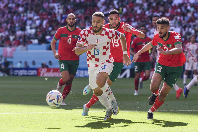 Marruecos vs. Croacia - Photosport.