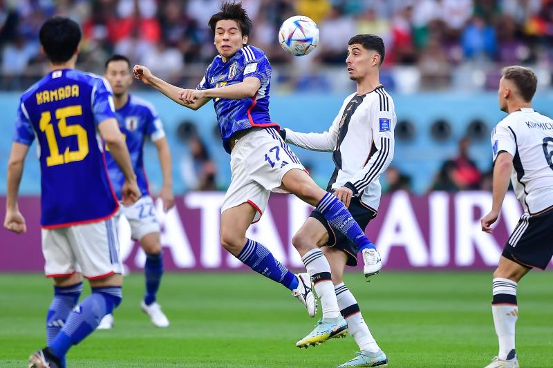 Alemania vs Japón, Mundial Catar 2022.