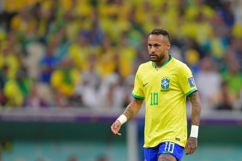 Neymar lideró al 'Scratch' en este compromiso válido por el Mundial Catar 2022. Imagen: Photosport.