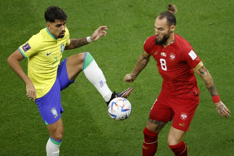 El segundo tiempo fue favorable a los brasileños en este duelo. Imagen: Photosport.