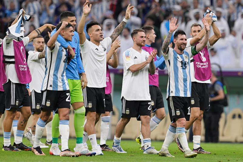 Argentina volvió a los triunfos en el Mundial luego de la derrota en el debut en el Mundial
