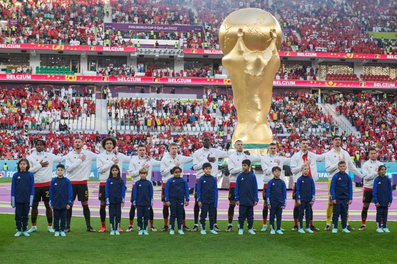 Bélgica vs. Marruecos - Photosport.