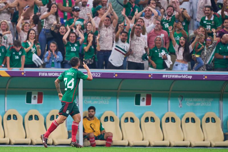 Arabia Saudita vs México, Mundial Catar 2022 (Photosport)