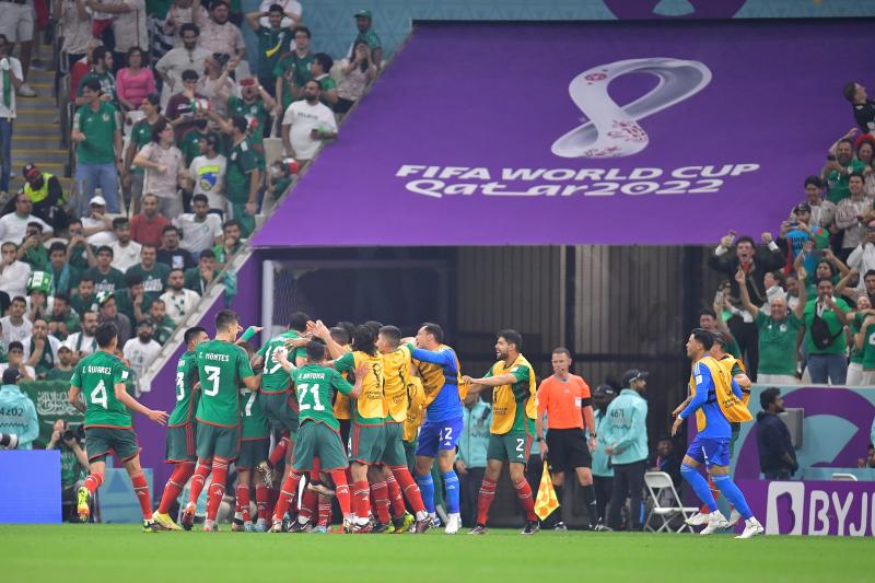 Arabia Saudita vs México, Mundial Catar 2022 (Photosport)