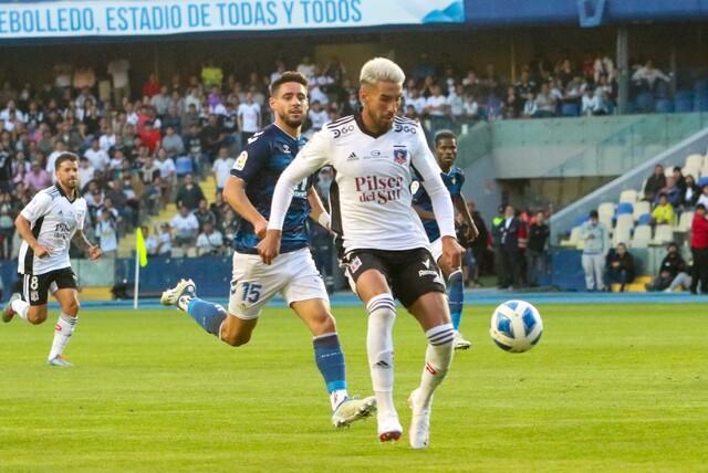 Juan Martín Lucero fue el autor de dos goles en el amistoso entre Colo Colo y Real Betis.