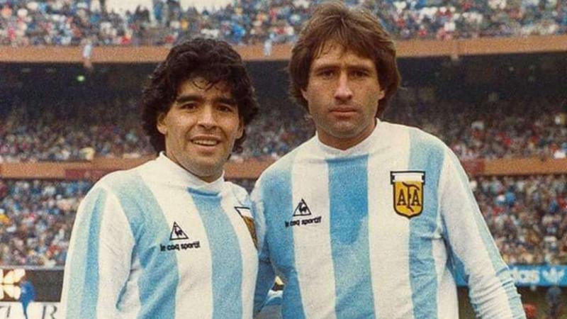 Oscar Garré levantó la Copa del Mundo en México 1986.