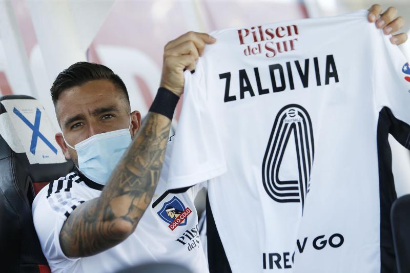 Matías Zaldivia en Colo Colo.