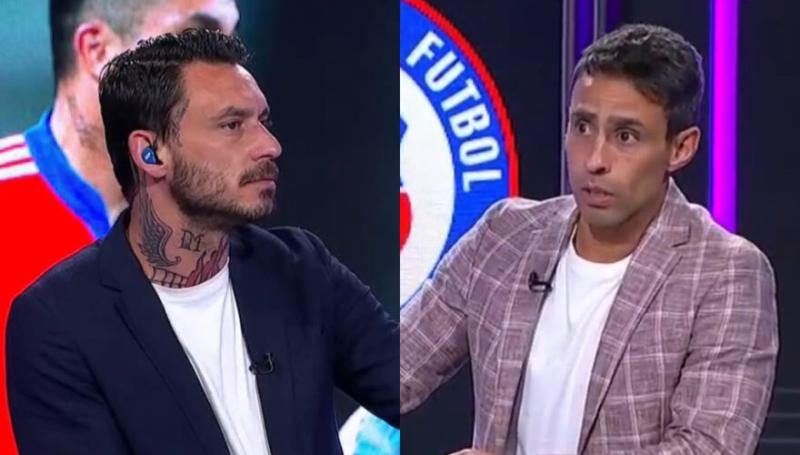 Jorge Valdivia y Mauricio Pinilla protagonizaron una tensa discusión.