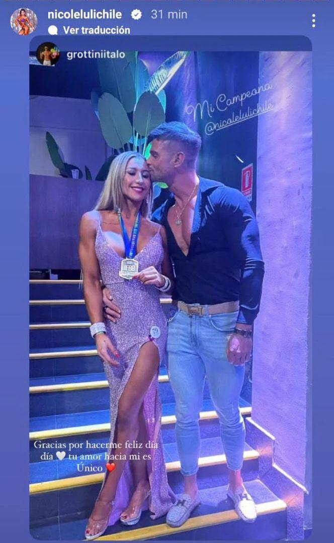 Nicole Moreno olvidó al portero Ignacio González