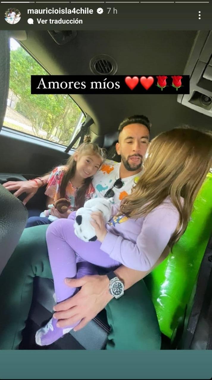 Mauricio Isla en Instagram.