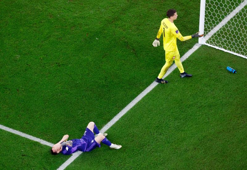 Penal fallado de Lionel Messi ante Polonia (REUTERS)