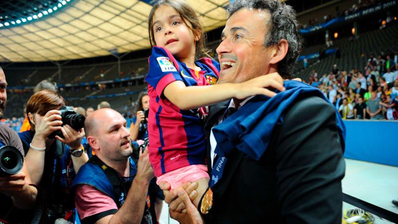 Luis Enrique recordó a su hija fallecida en la previa del duelo entre España y Alemania.