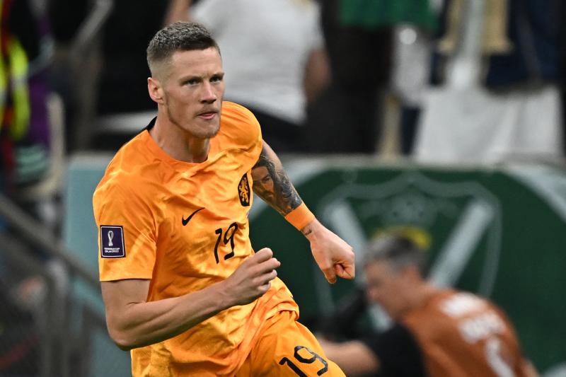 Wout Weghorst enfureció a Lionel Messi en la zona mixta del Estadio Lusail. Crédito: AFP.