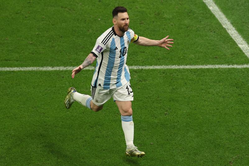 Lionel Messi hace historia en el Mundial Catar 2022 - AFP