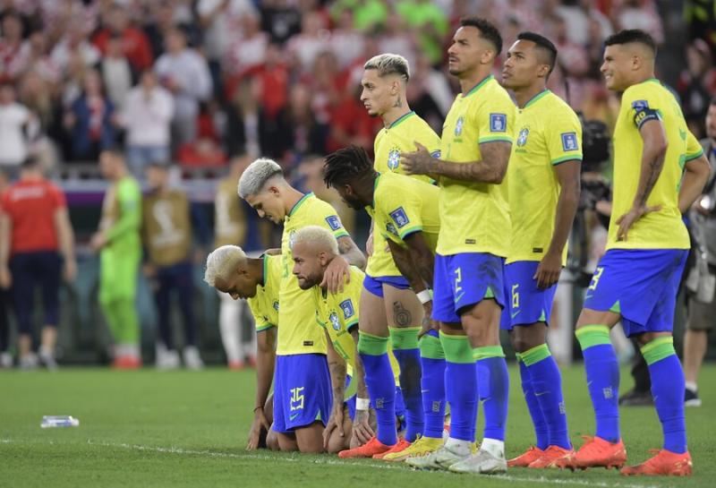 Brasil quedó eliminado del Mundial Catar 2022. Crédito: Photosport.