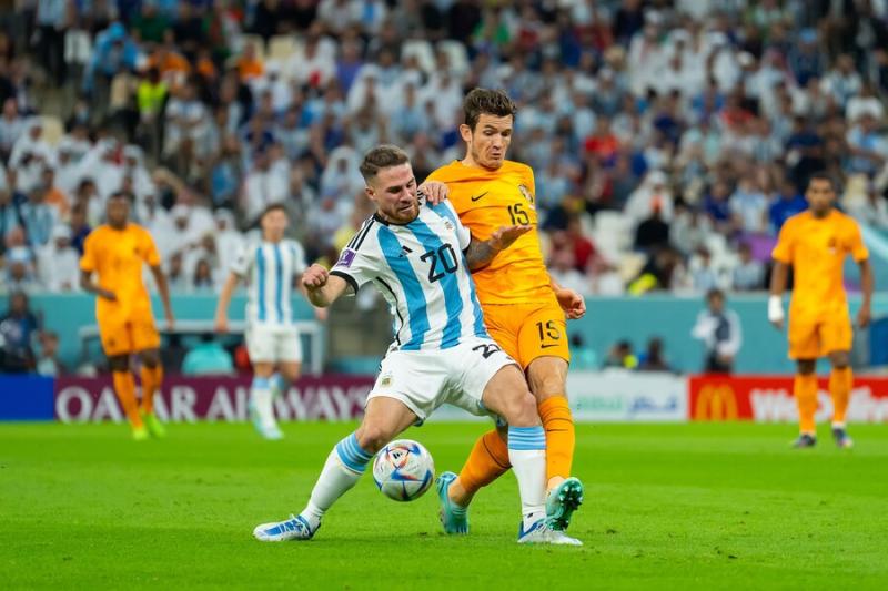 Argentina derrotó a Países Bajos y se medirá ante Croacia en las semifinales del Mundial Catar 2022. Crédito: Photosport.