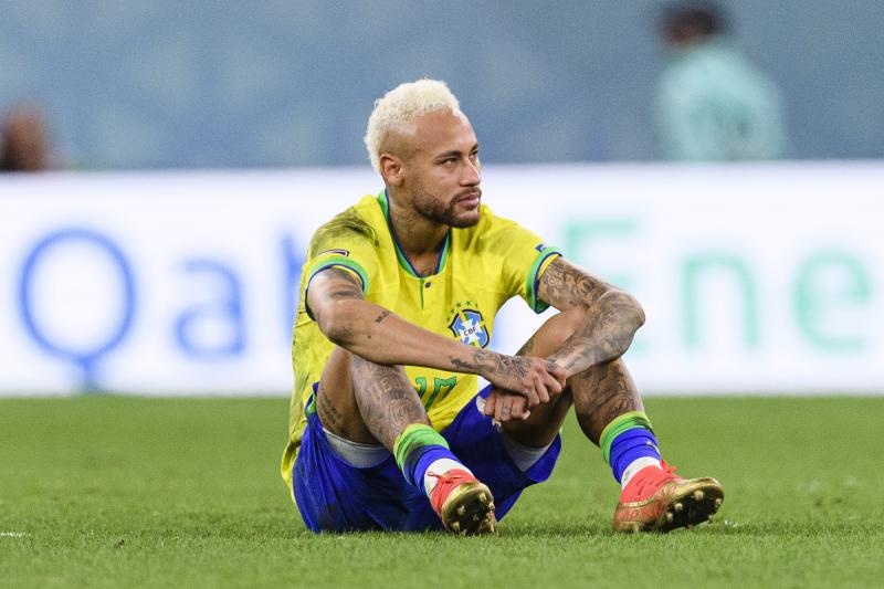 La pena de Neymar tras quedar eliminado del Mundial Catar 2022 - Photosport
