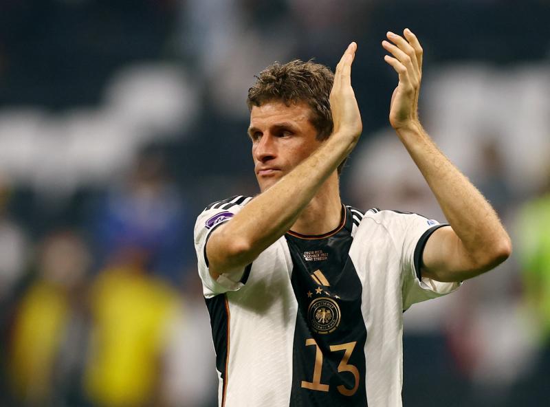 Thomas Müller se despidió de la Selección de Alemania. Imagen: Reuters.