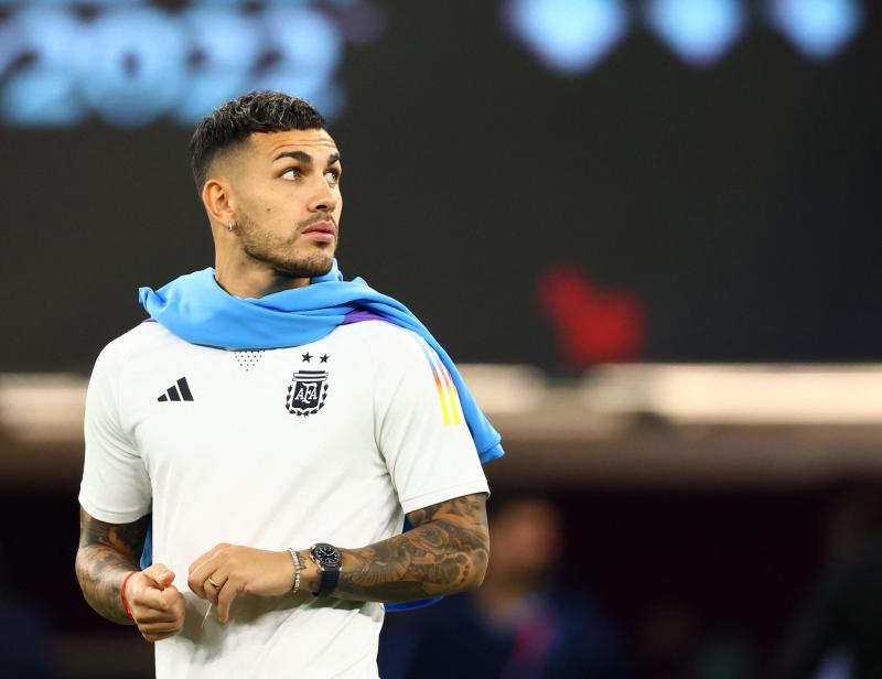 Leandro Paredes perdió a su abuelo en medio de la concentración Argentina.