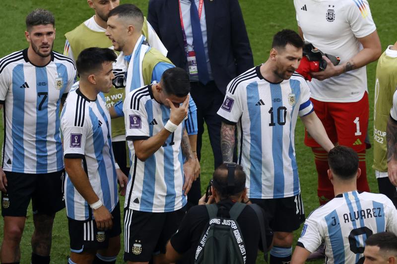 Argentina recibió su primera sanción de la FIFA en el Mundial y se esperan más - Photosport