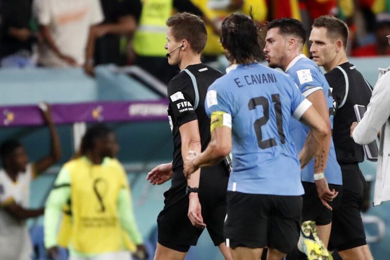 José María Giménez agredió a un funcionario FIFA. Imagen: Photosport.