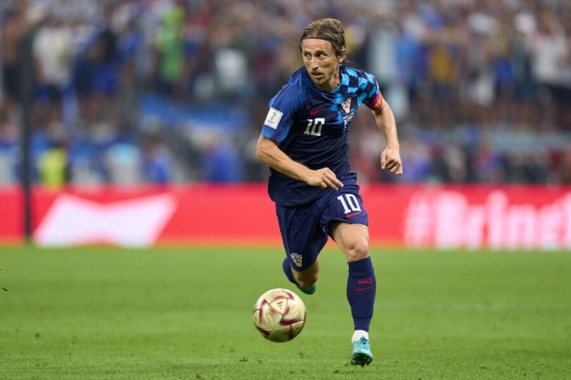 Luka Modric criticó al árbitro del partido. Imagen: Photosport.