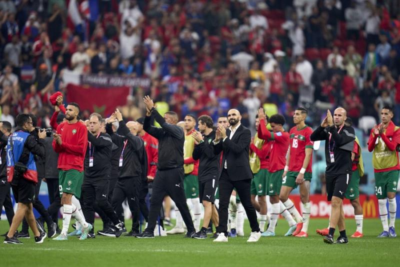 Marruecos jugará por el tercer lugar en el Mundial Catar 2022. Imagen: Photosport.
