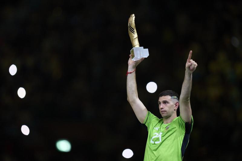 Emiliano Martínez en el Mundial Catar 2022 - Photosport
