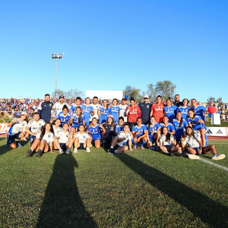 Universidad de Chile fue el primer equipo en clasificar a la final de Campeonato Nacional Femenino (Crédito: U. de Chile)