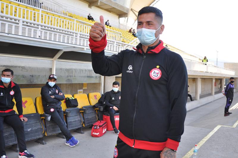 Jorge Acuña dirigió a Unión San Felipe en la temporada 2021. Imagen: Agencia Uno.