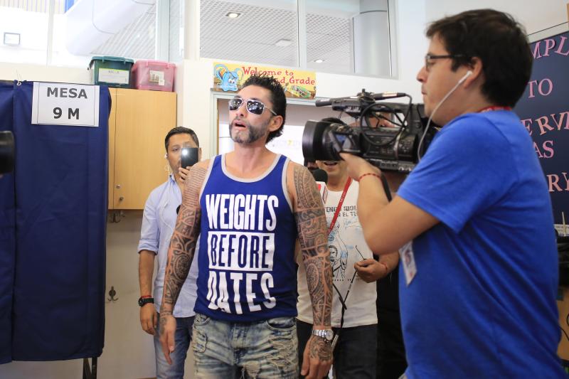 El Presidente Gabriel Boric no dudó en responder a los ataques de Marcelo Ríos. (Agencia Uno)