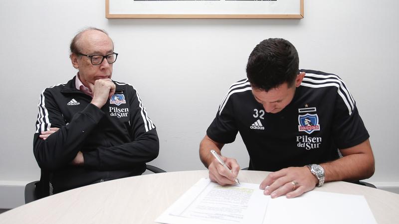 Ramiro González ya es jugador de Colo Colo.