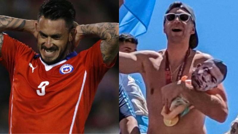 Mauricio Pinilla volvió a arremeter contra el 'Dibu' Martínez.